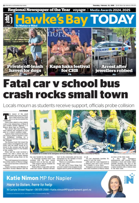 Cover of Hawke's Bay Today