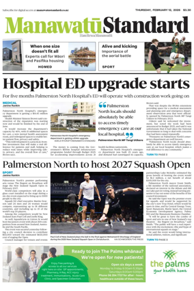 Cover of Manawatu Standard