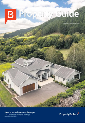 Cover of Property Guide - Hawke's Bay (Property Brokers)