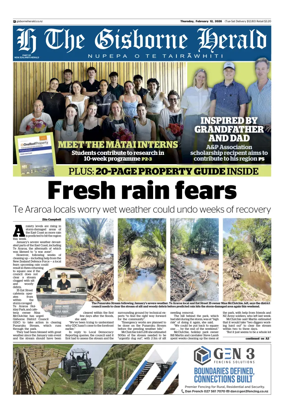 Cover of The Gisborne Herald