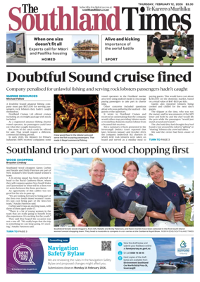 Cover of The Southland Times