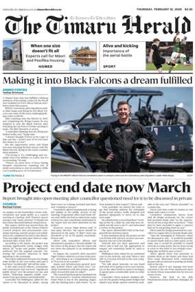 Cover of The Timaru Herald