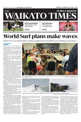 Cover of Waikato Times