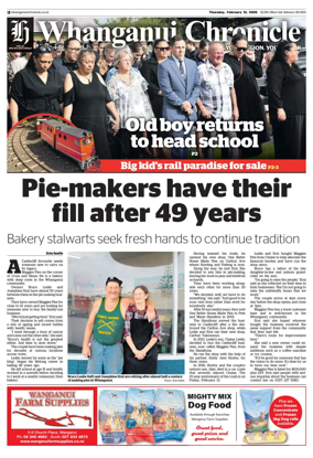 Cover of Whanganui Chronicle