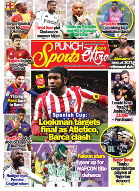 Cover of Punch Sports Extra