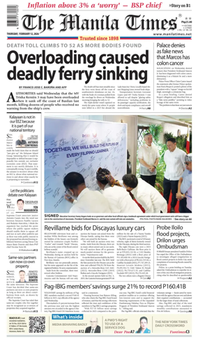 Cover of The Manila Times