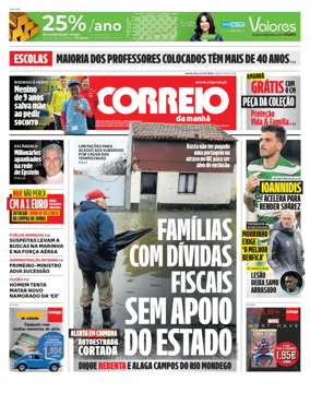 Cover of Correio da Manha