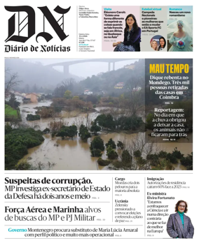 Cover of Diario de Noticias