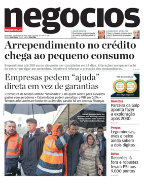 Cover of Jornal de Negocios