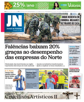 Cover of Jornal de Noticias