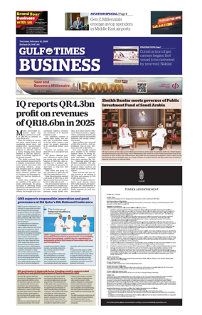 Cover of Gulf Times Business