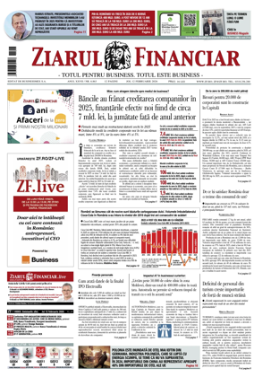 Cover of Ziarul Financiar