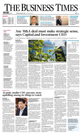 Cover of The Business Times