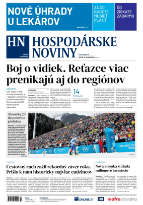 Cover of Hospodarske noviny