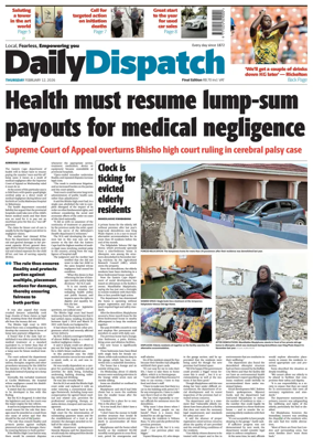 Cover of Daily Dispatch