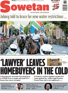 Cover of Sowetan
