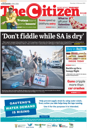 Cover of The Citizen (Gauteng)