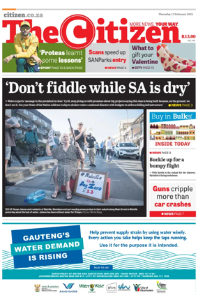 Cover of The Citizen (KZN)