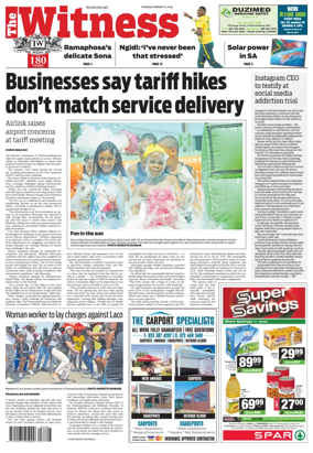 Cover of The Witness (South Africa)