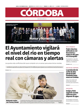 Cover of Diario Cordoba