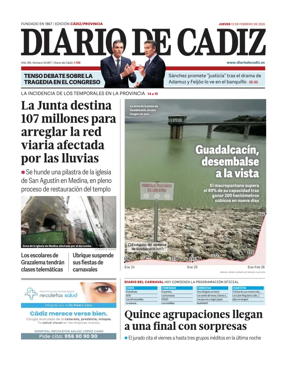 Cover of Diario de Cadiz
