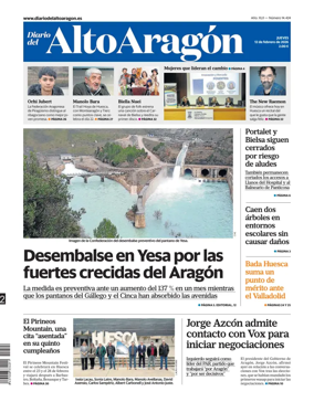 Cover of Diario del Alto Aragon
