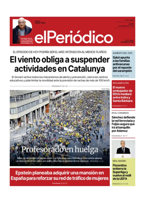Cover of El Periodico - Castellano