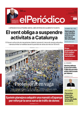 Cover of El Periodico - Catala