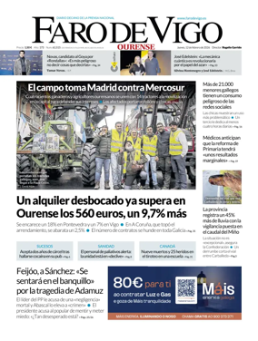 Cover of Faro de Vigo (Ourense)