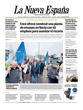 Cover of La Nueva Espana