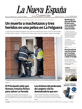 Cover of La Nueva Espana (Cuencas)