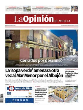 Cover of La Opinion de Murcia