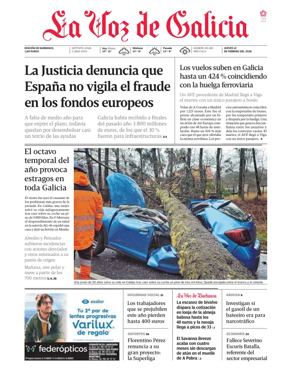 Cover of La Voz de Galicia (Barbanza)