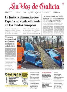 Cover of La Voz de Galicia (Carballo)