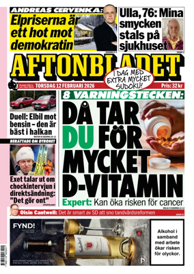 Cover of Aftonbladet