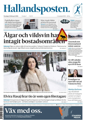 Cover of Hallandsposten