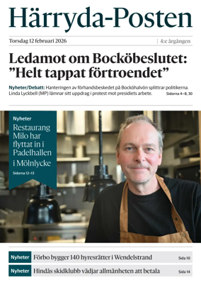 Cover of Harryda-Posten