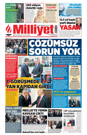Cover of Milliyet