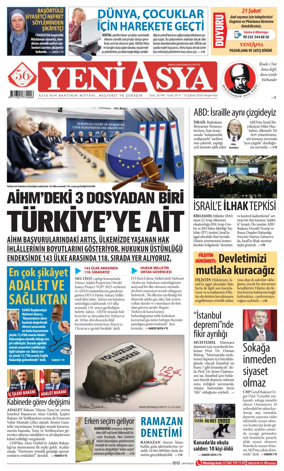Cover of Yeni Asya
