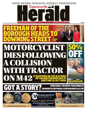 Cover of Atherstone & Coleshill Herald