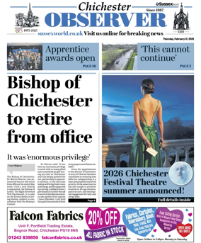Cover of Chichester Observer