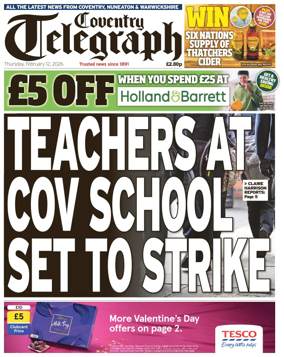 Cover of Coventry Telegraph