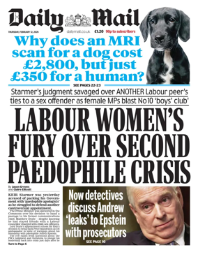 Cover of Daily Mail