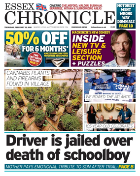 Cover of Essex Chronicle