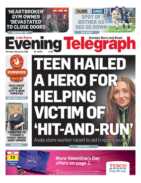 Cover of Evening Telegraph (First Edition)