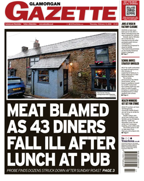 Cover of Glamorgan Gazette