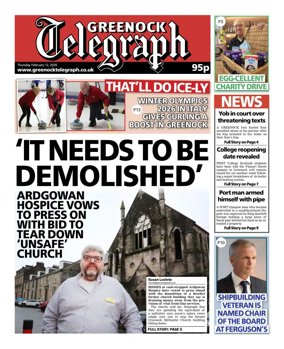 Cover of Greenock Telegraph