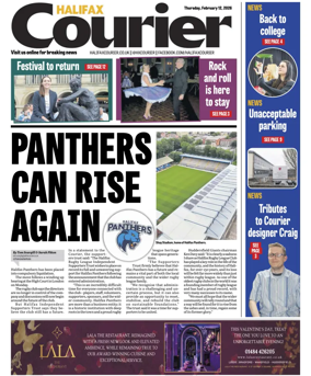 Cover of Halifax Courier