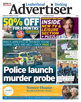 Cover of Leatherhead & Dorking Advertiser