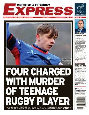 Cover of Merthyr Express